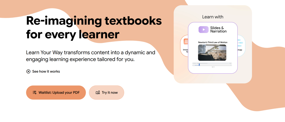 谷歌推出“Learn Your Way”,用AI重新定义教科书
