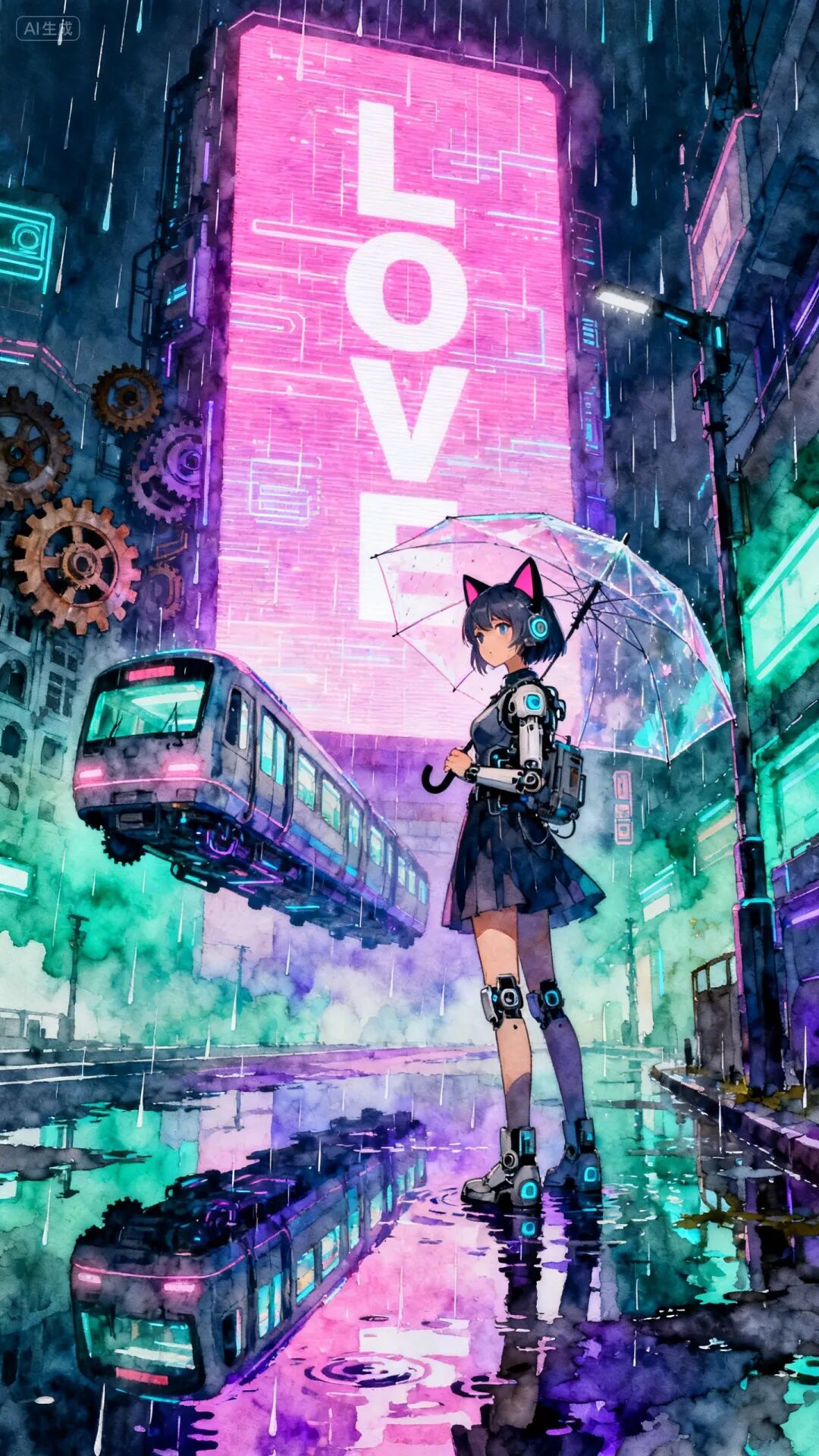 即梦AI画图教程:(一百三十四)粉色浪漫