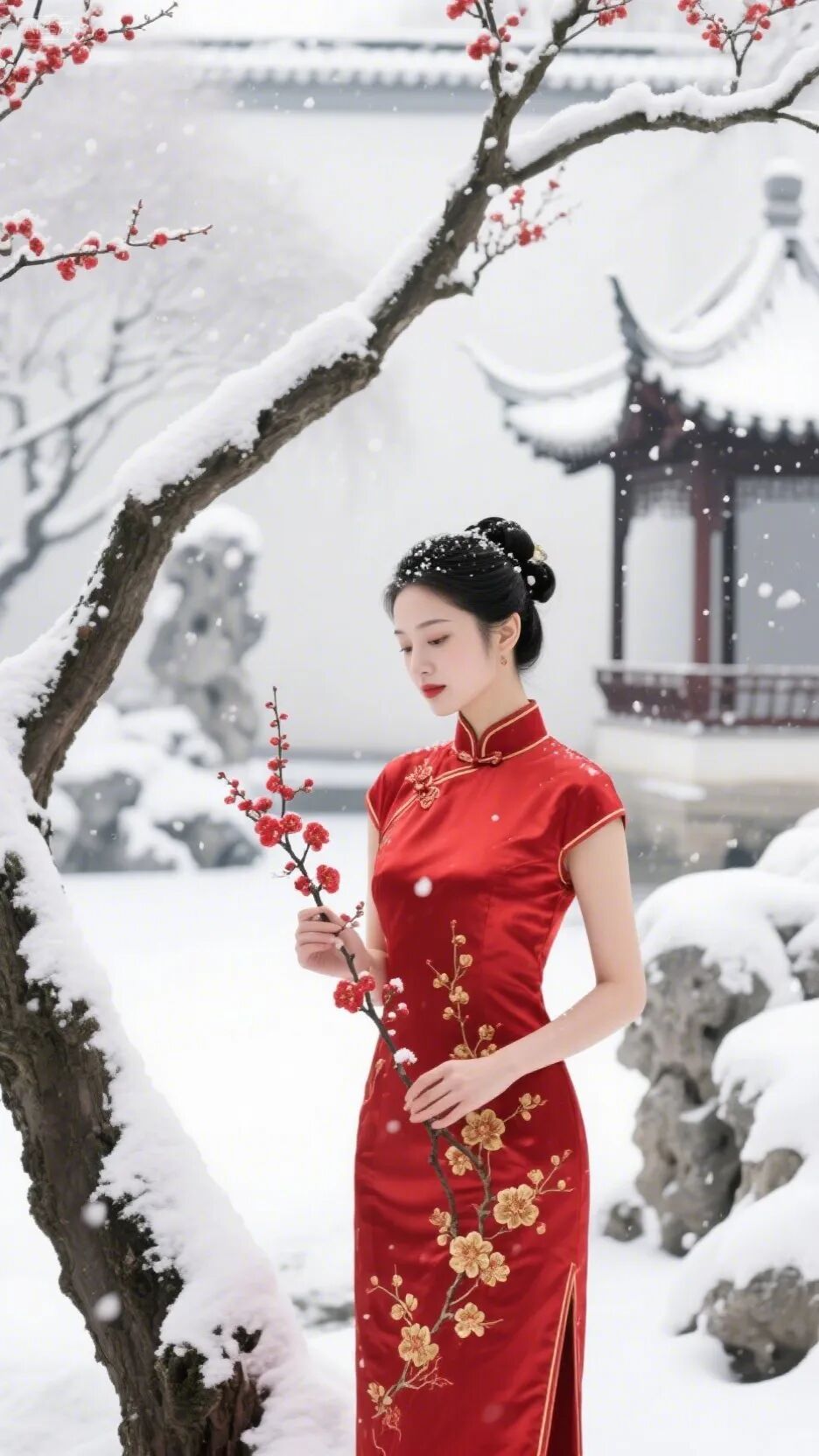 即梦AI画图教程:(一百二十九)旗袍绘制指南