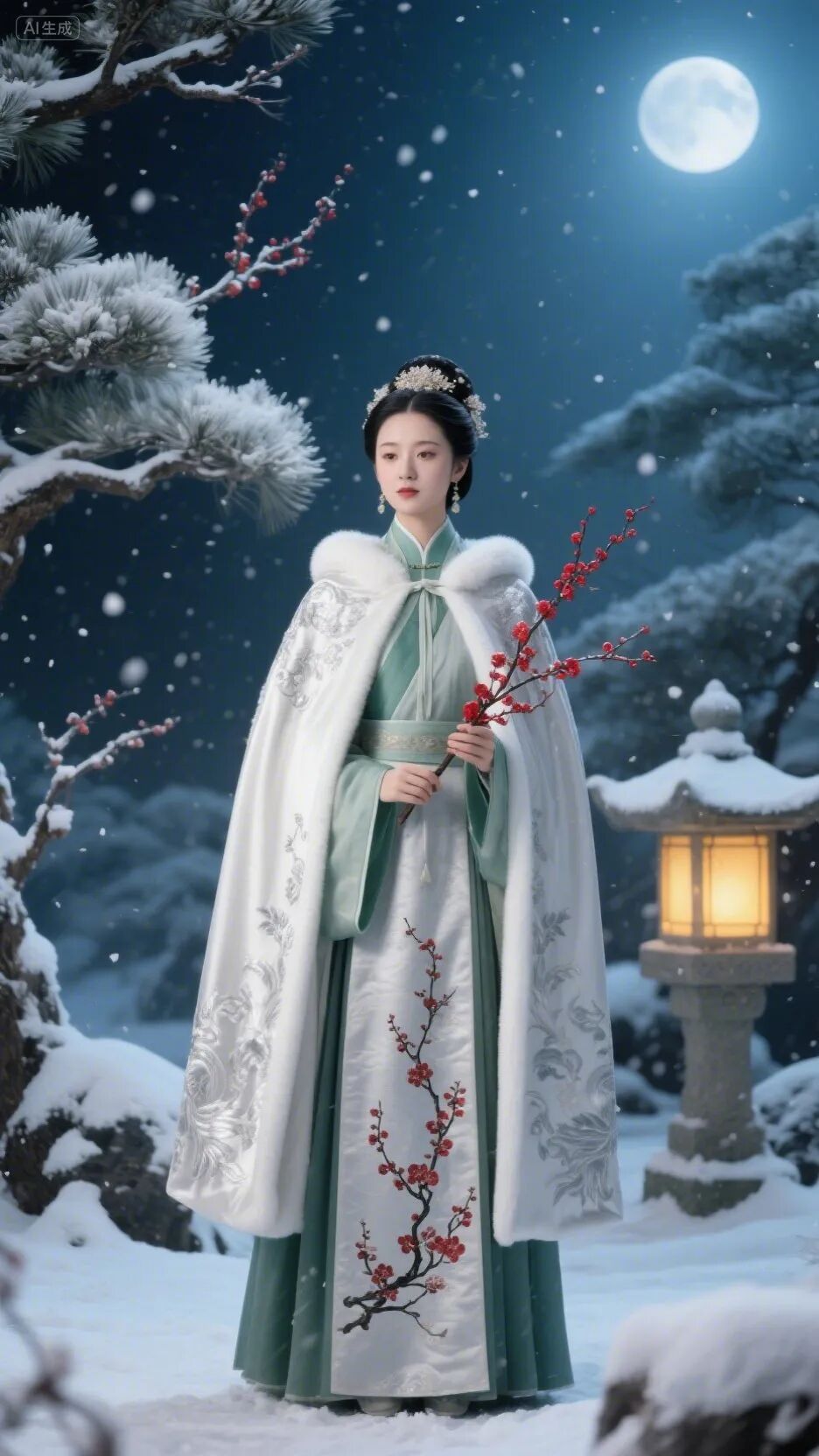 即梦AI画图教程:(一百二十四)古装公主