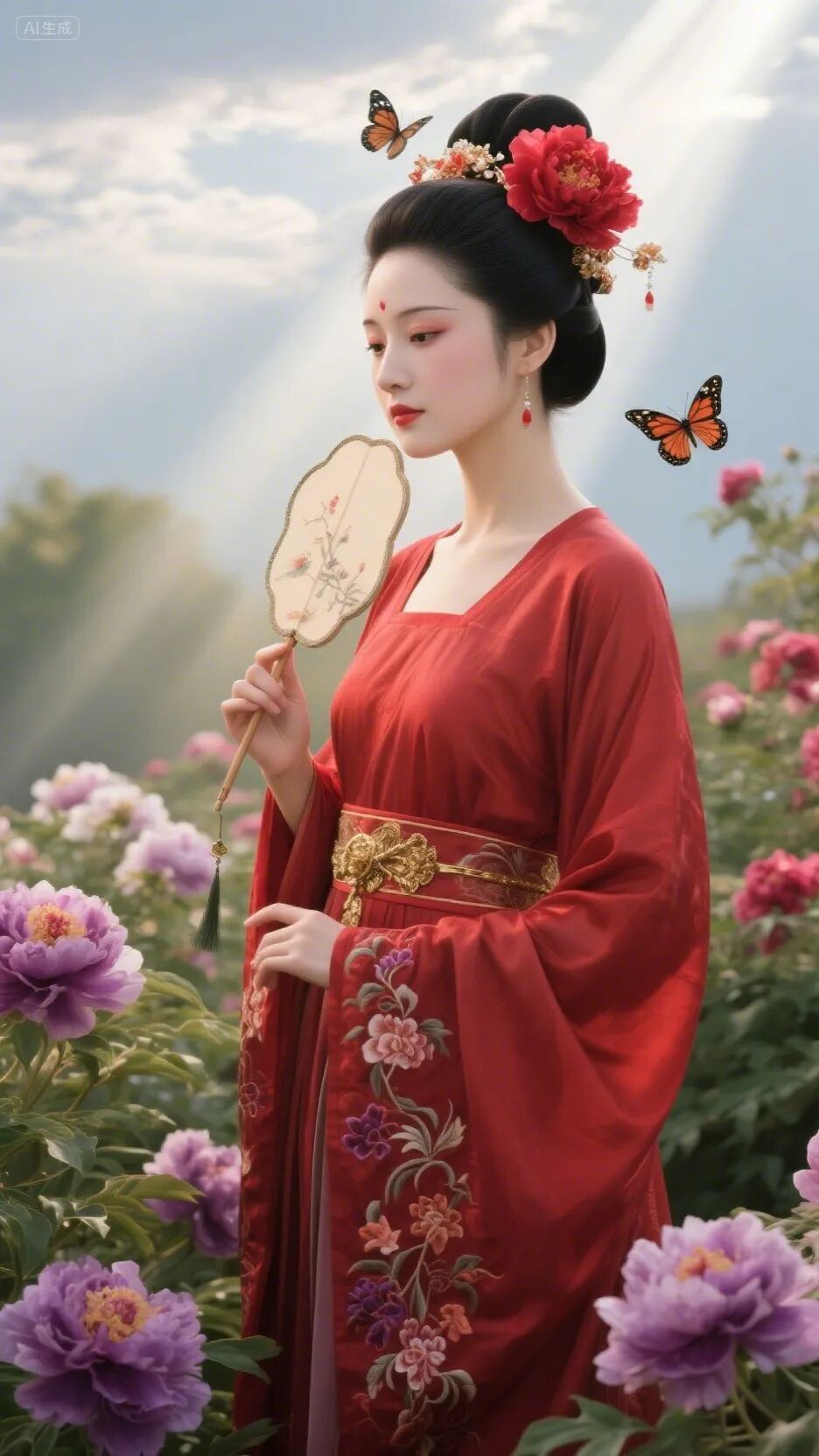 即梦AI画图教程:(一百二十四)古装公主