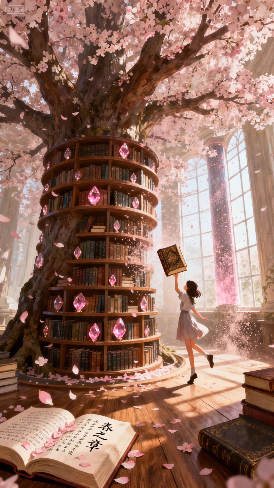 即梦AI画图教程:(一百三十四)粉色浪漫