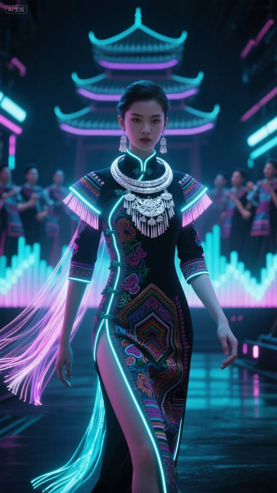 即梦AI画图教程:(一百二十九)旗袍绘制指南