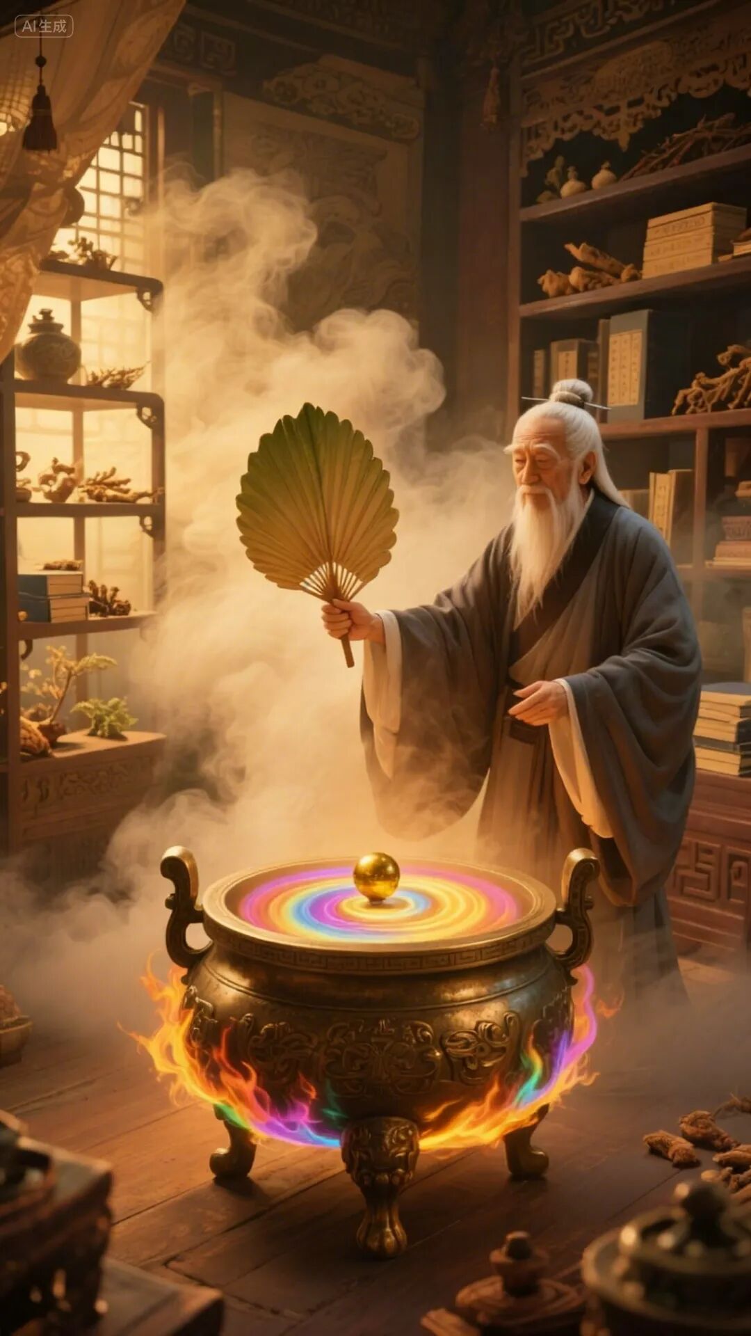 即梦AI画图教程：（一百三十二）修仙法术绘画指南