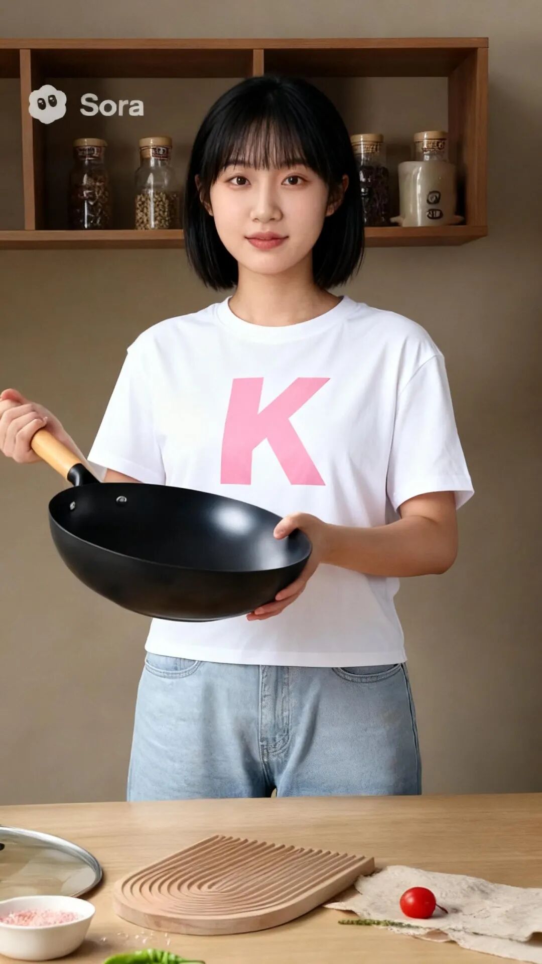 爆款AI带货视频思路公开,2步解决Sora人物一致性问题