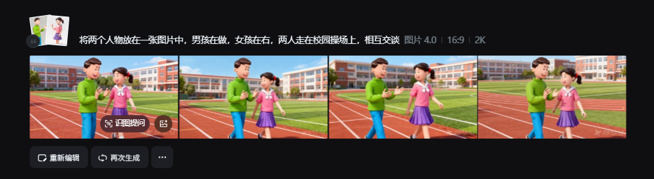 课本插画秒变动画|人物边走边交谈的动画视频怎么做？