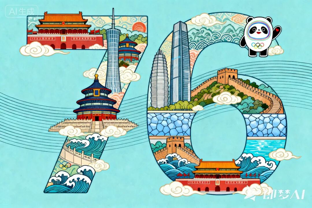 国庆促销怎么用AI做海报？