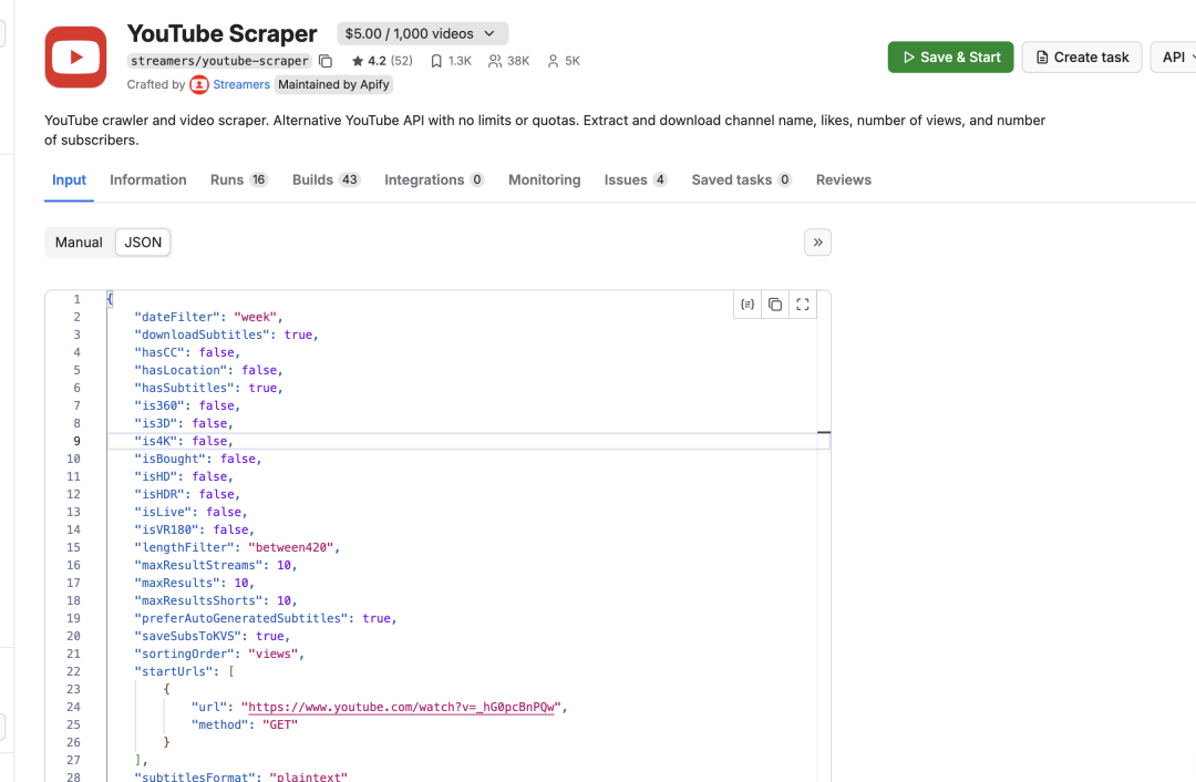 效率提升10倍,n8n 结合 Apify 实现 YouTube 内容一键总结