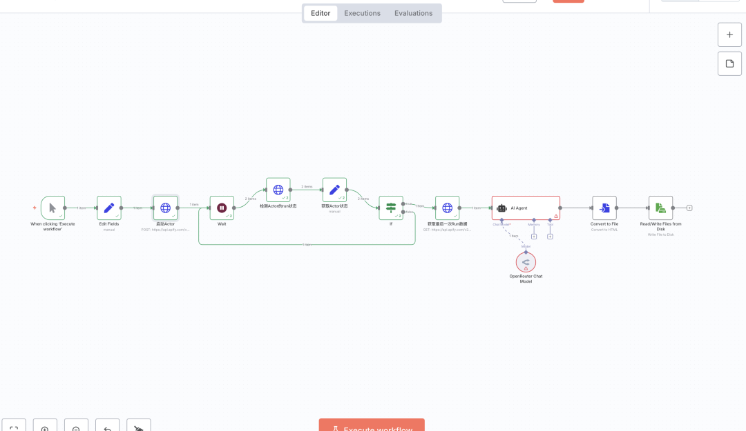 效率提升10倍，n8n 结合 Apify 实现 YouTube 内容一键总结