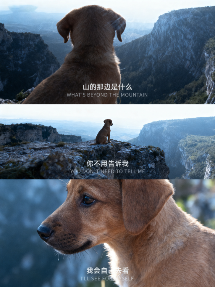 薄冰哥还是太权威了,我的电影感AI三宫格图片!