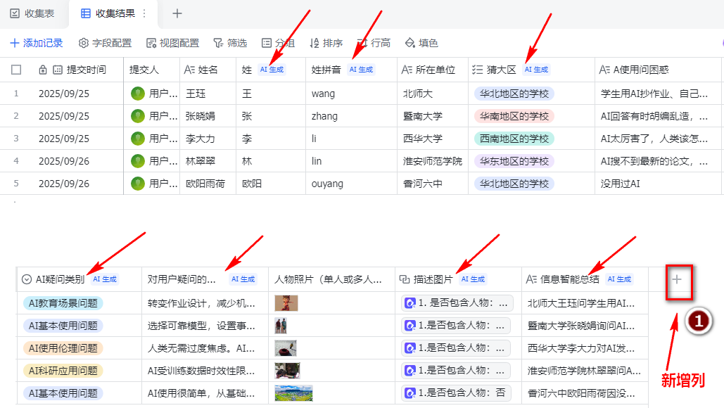 多维表+AI，轻松实现数据采集、AI智能分析、数据查询、仪表盘