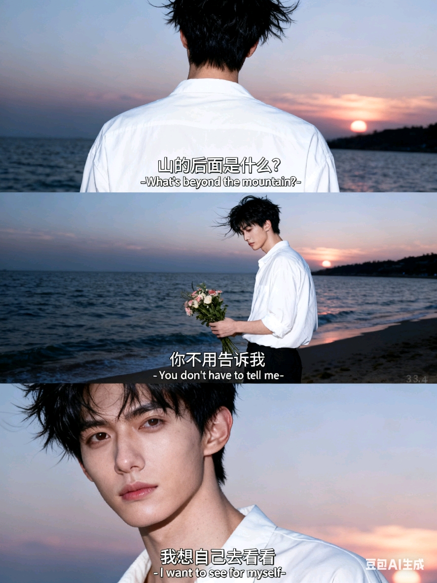 AI三宫格图片爆火！1分钟学会制作“山的后面是什么”