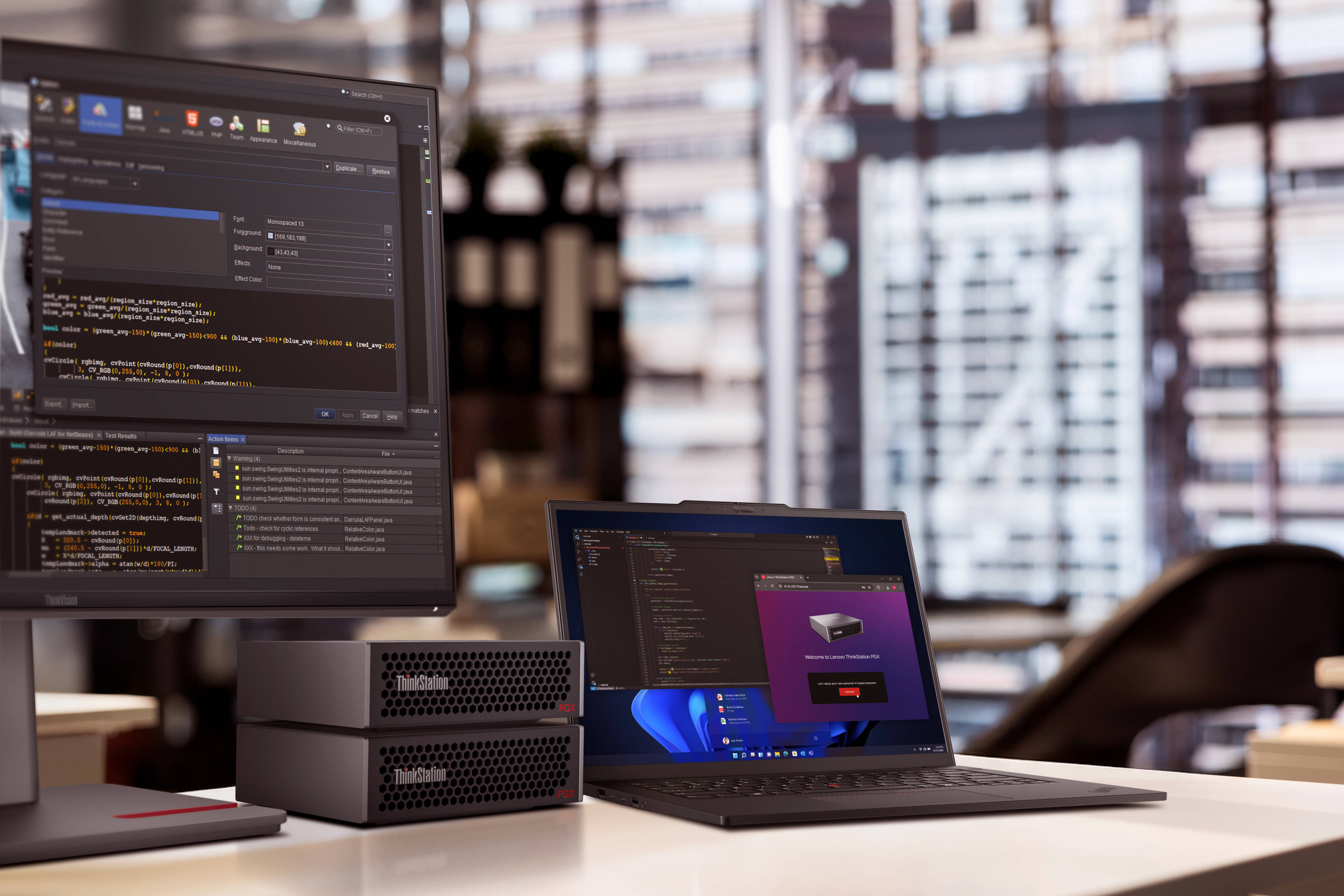 32999 元起 + 双11多重福利，联想ThinkStation PGX 桌面AI超算工作站今日正式开售