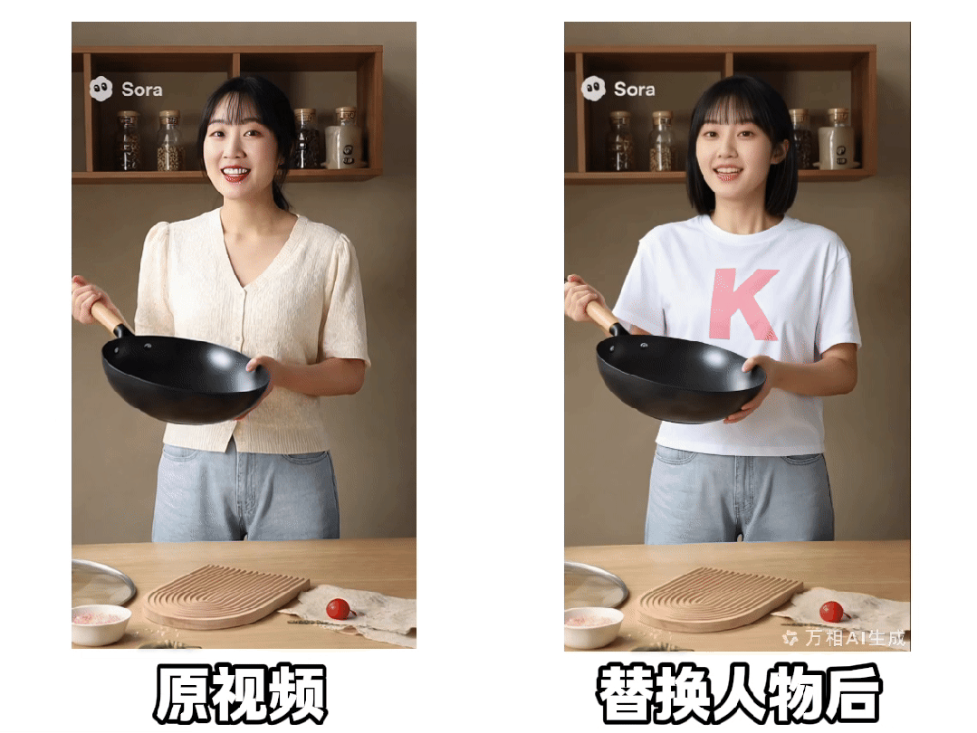 爆款AI带货视频思路公开,2步解决Sora人物一致性问题