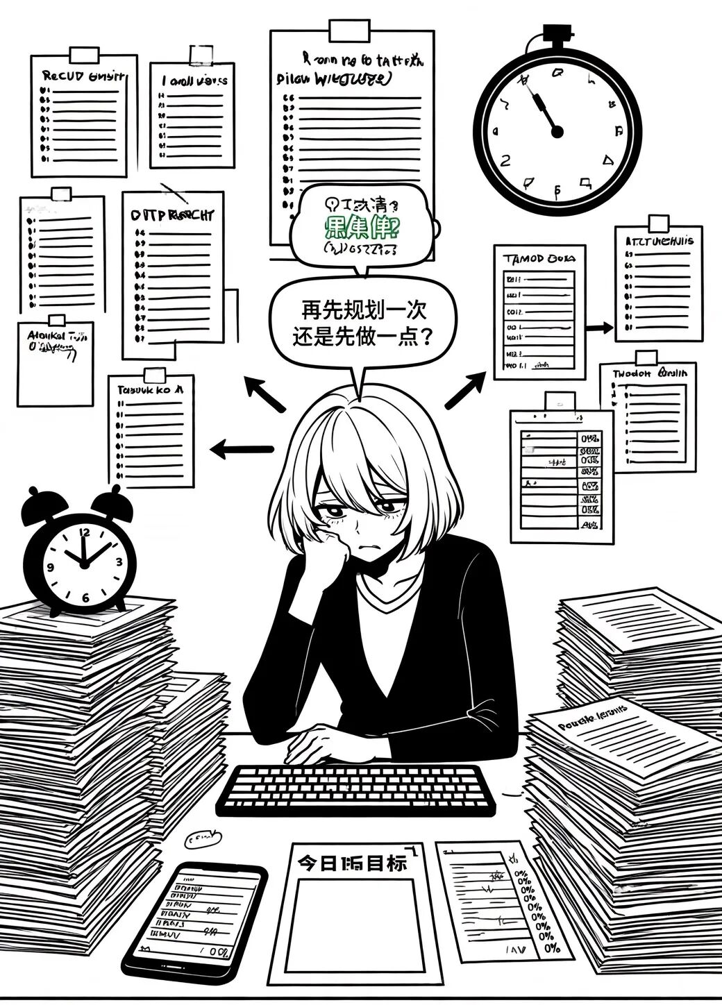 精力管理失败档案之二：过度规划瘫痪症