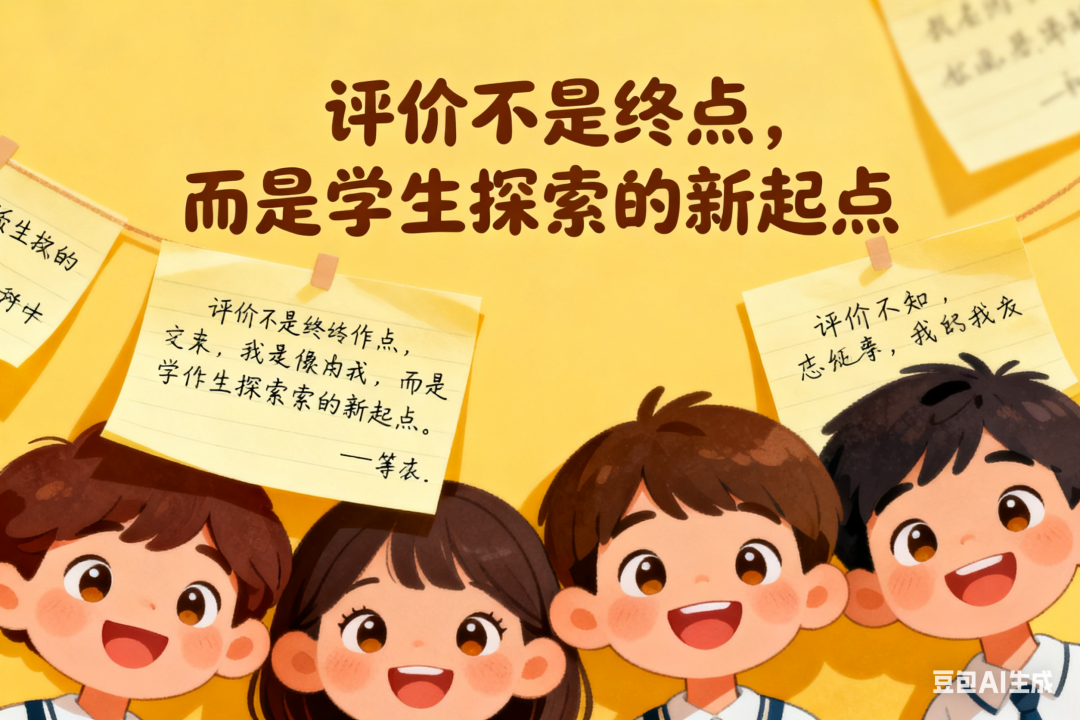 课堂评价，从“你真棒”到目标导向的智慧引导——看田老师视频有感！