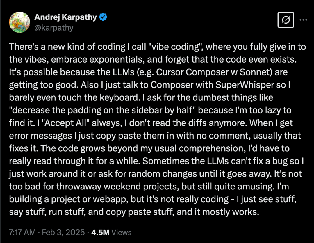 氛围编程:借助AI, 不懂代码也能写出精彩
