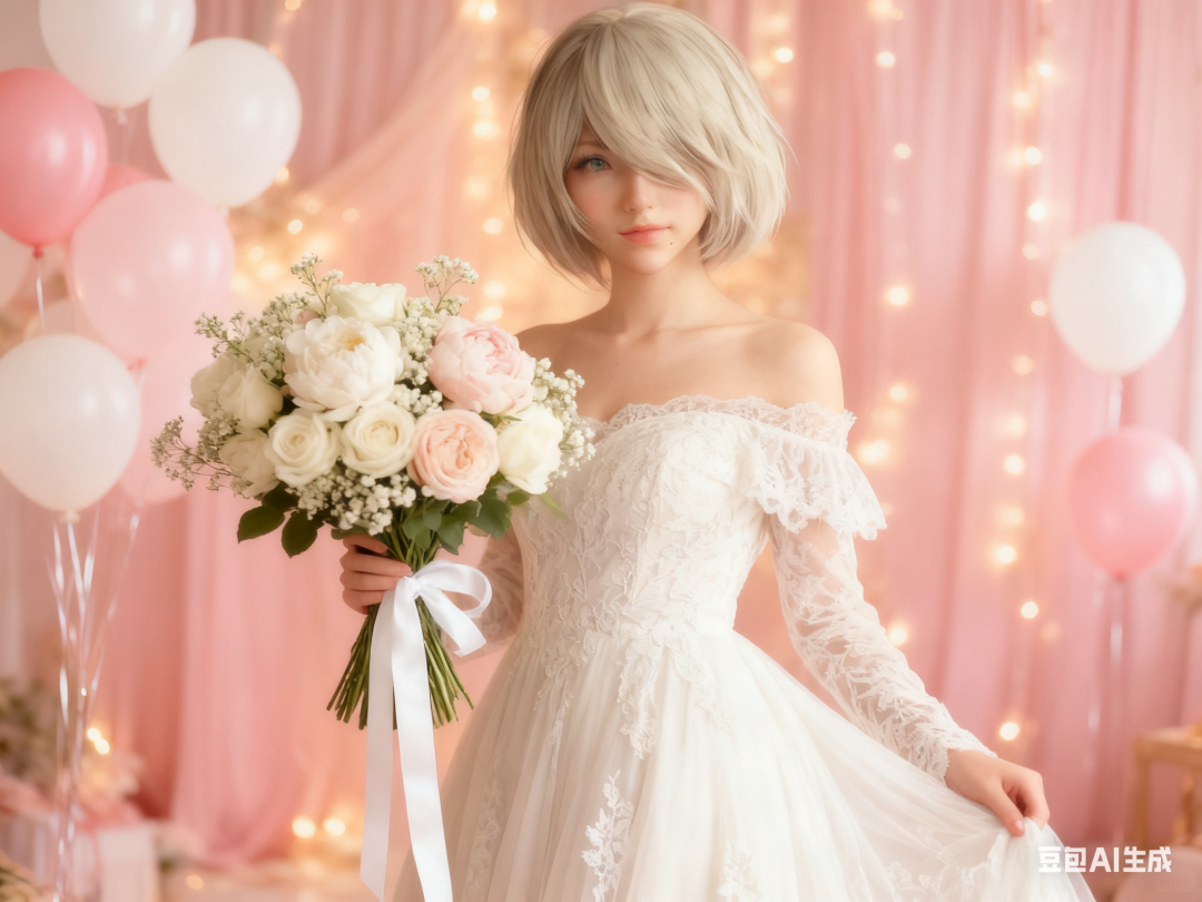 一些女孩和花的摄影图片提示词（豆包）