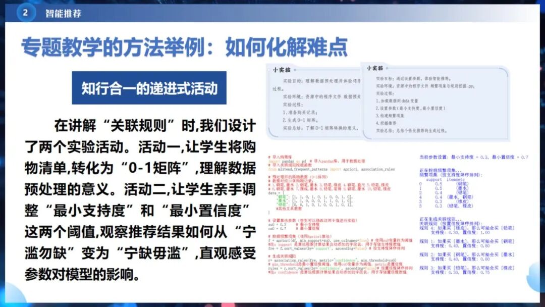 《人工智能通识》课程专题讲座6: 智能决策与智能推荐